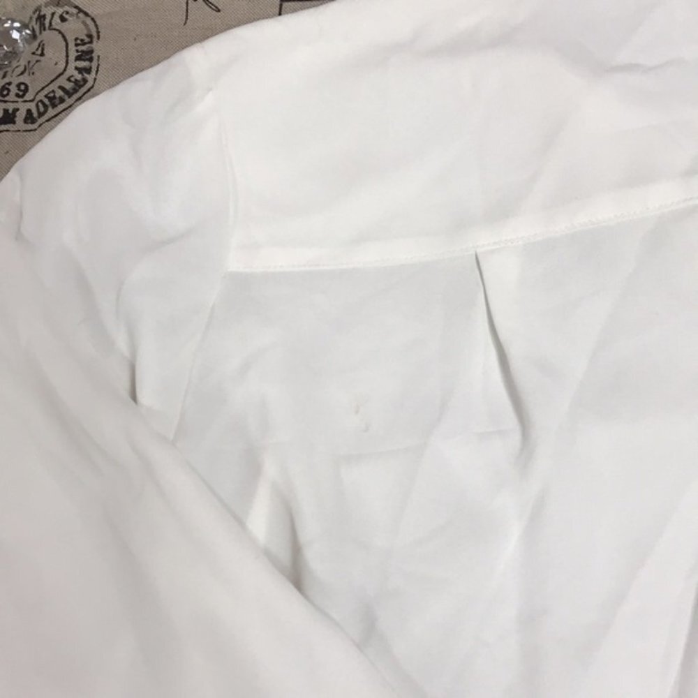 Bar III Trendy Plus Size Ruffled Button-Up Blouse - Picture 7 of 9